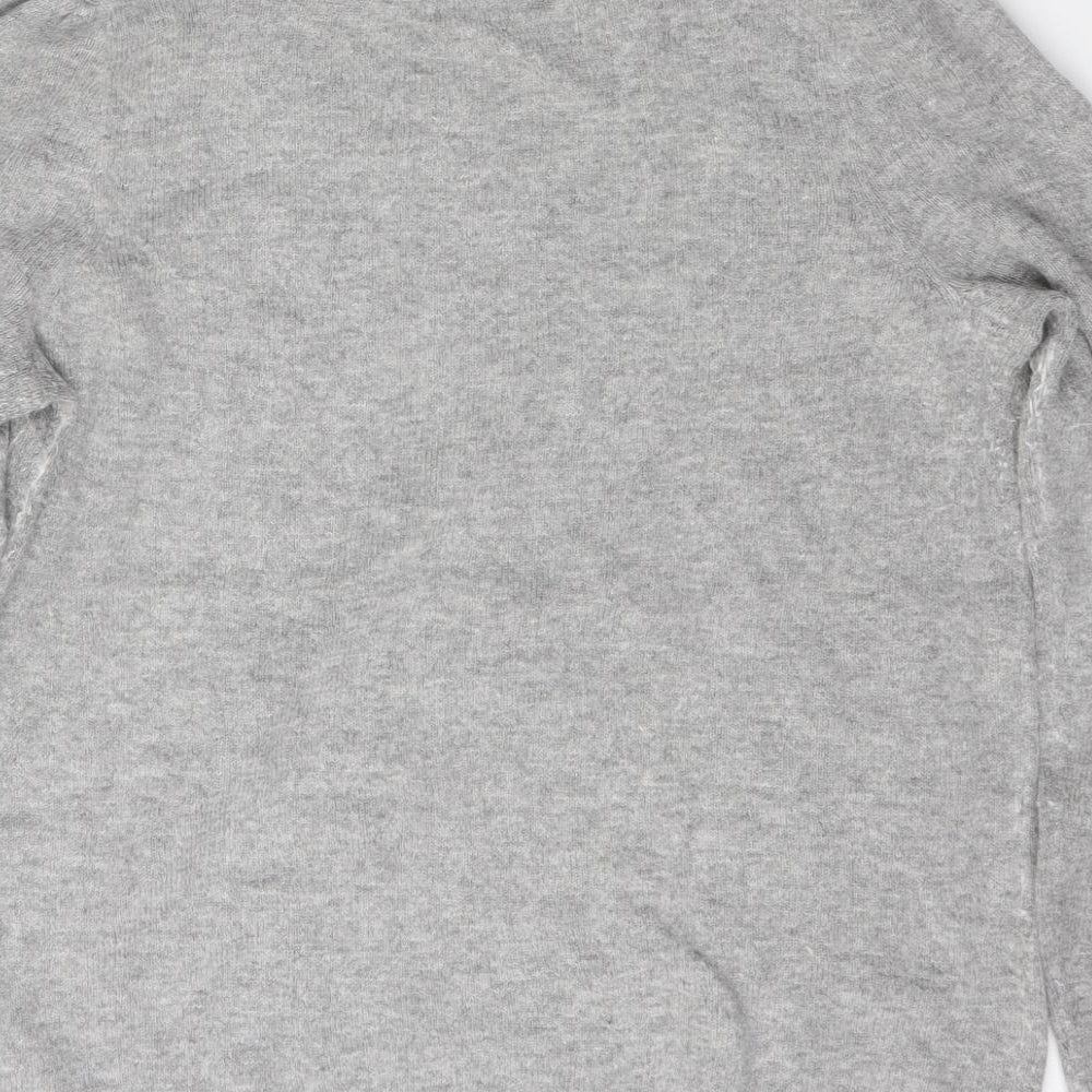 Womens UK Size L H&M Grey Pullover Jumper