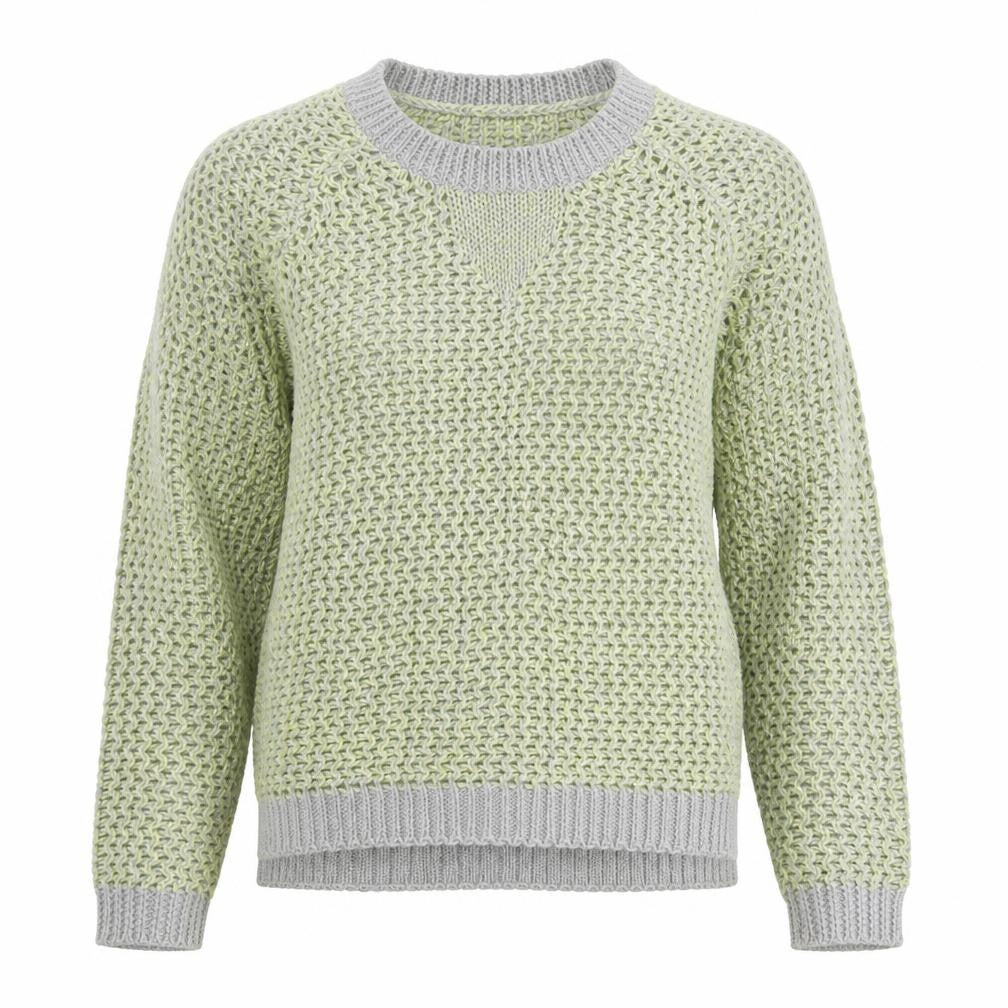 Womens UK Size 8 F&F Green Pullover Jumper