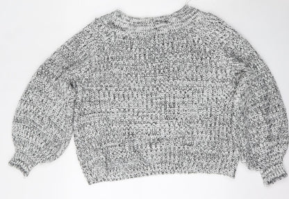 Womens UK Size M New Look Multicoloured Pullover Jumper