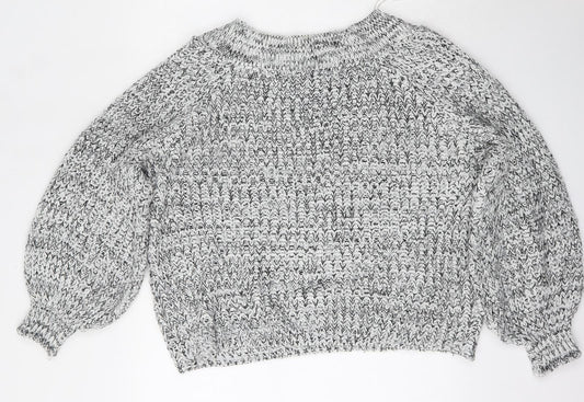 Womens UK Size M New Look Multicoloured Pullover Jumper