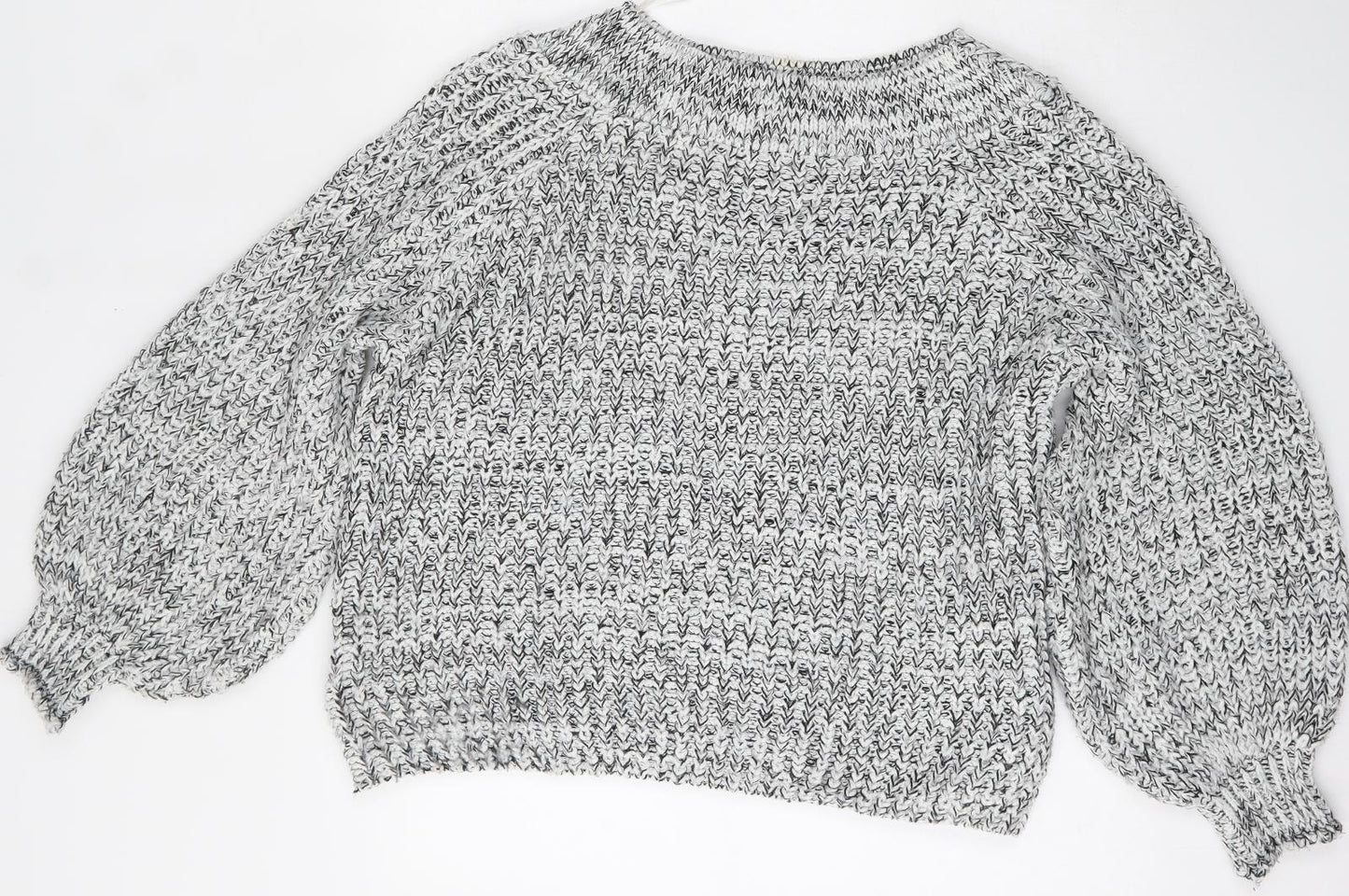 Womens UK Size M New Look Multicoloured Pullover Jumper