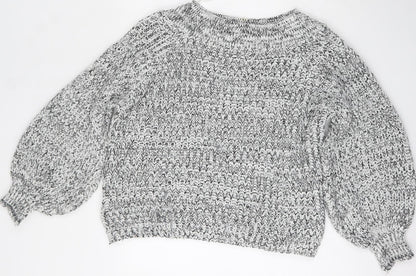 Womens UK Size M New Look Multicoloured Pullover Jumper