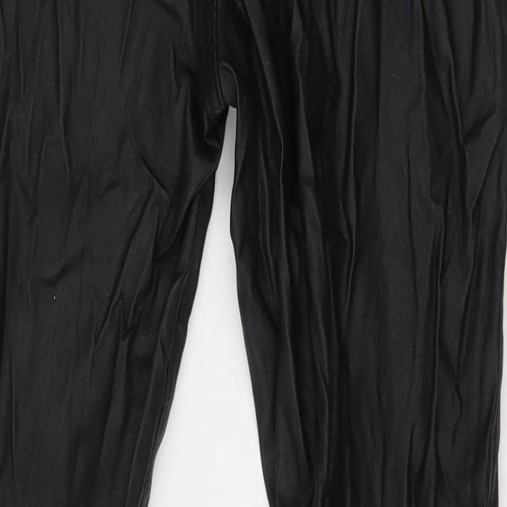 Denim Club Womens Black  Polyamide Skinny Jeans Size 14 L27 in Regular Zip
