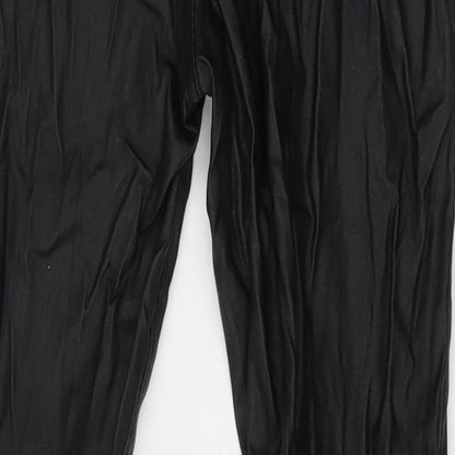 Denim Club Womens Black  Polyamide Skinny Jeans Size 14 L27 in Regular Zip