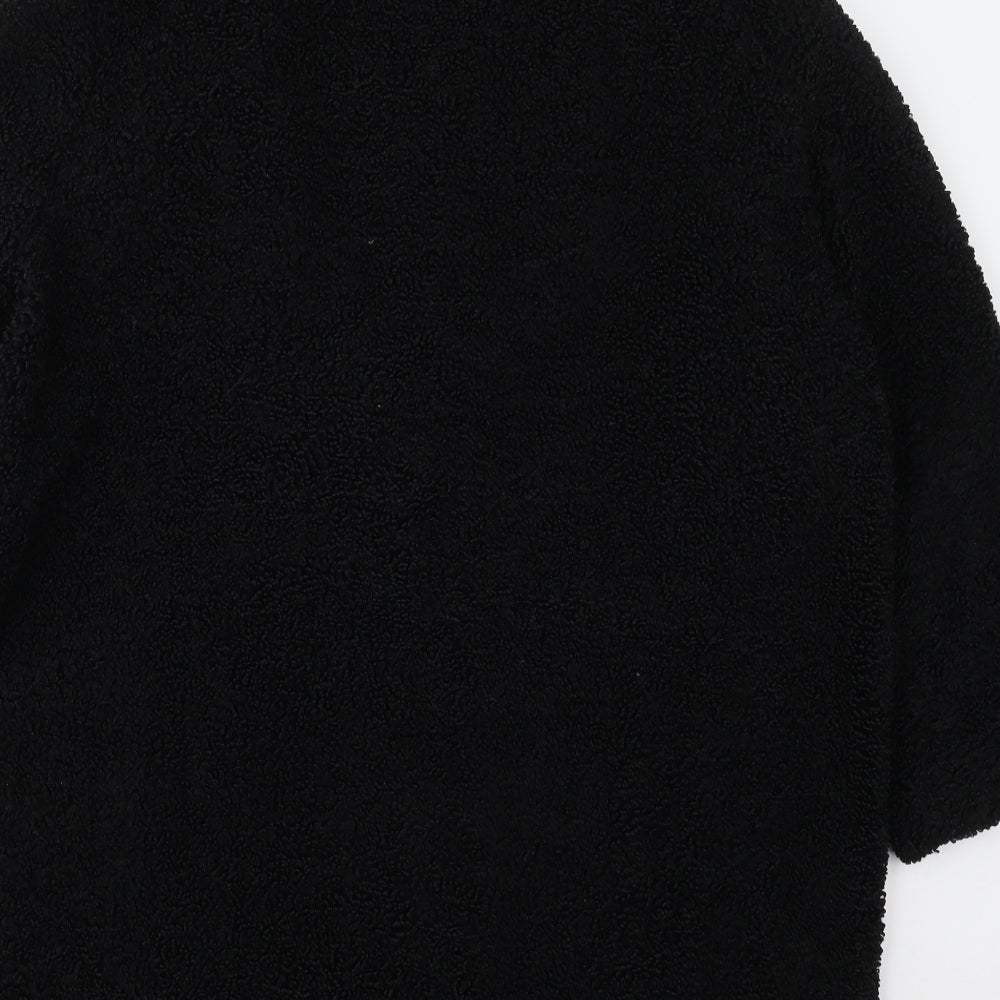 F&F Womens Black   Pea Coat Coat Size 16  Button