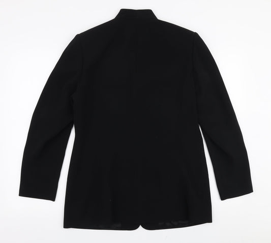 Gerry Weber Womens Black   Jacket Blazer Size 12  Button