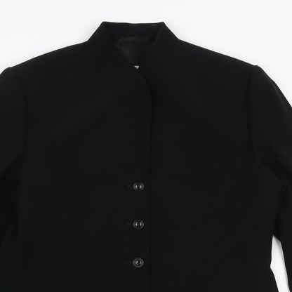 Gerry Weber Womens Black   Jacket Blazer Size 12  Button