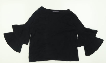 Womens UK Size 8 Marks and Spencer Black Pullover Jumper
