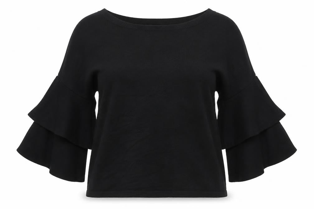 Womens UK Size 8 Marks and Spencer Black Pullover Jumper