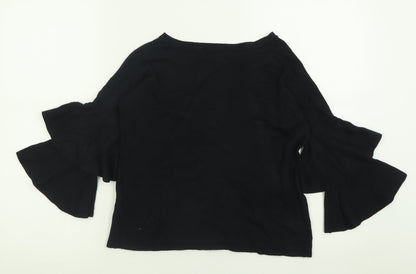 Womens UK Size 8 Marks and Spencer Black Pullover Jumper