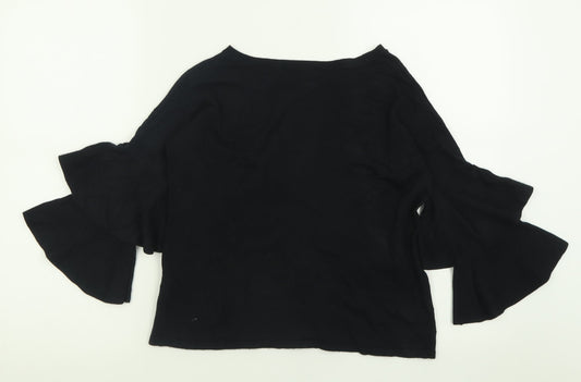 Womens UK Size 8 Marks and Spencer Black Pullover Jumper