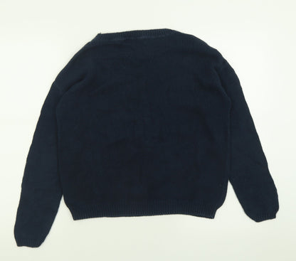 Womens UK Size 12 Marks and Spencer Black Pullover Jumper