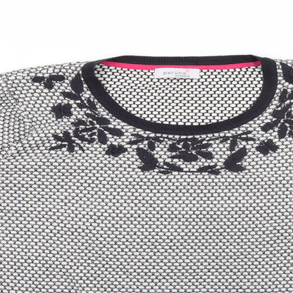 Womens UK Size 18 Per Una White Pullover Jumper
