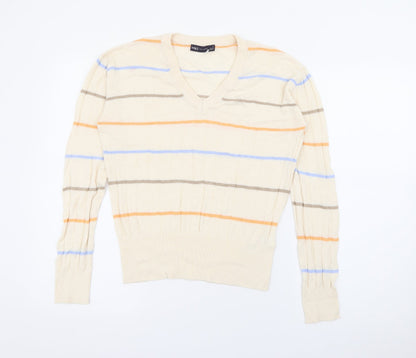 Womens UK Size S Marks and Spencer Beige Pullover Jumper