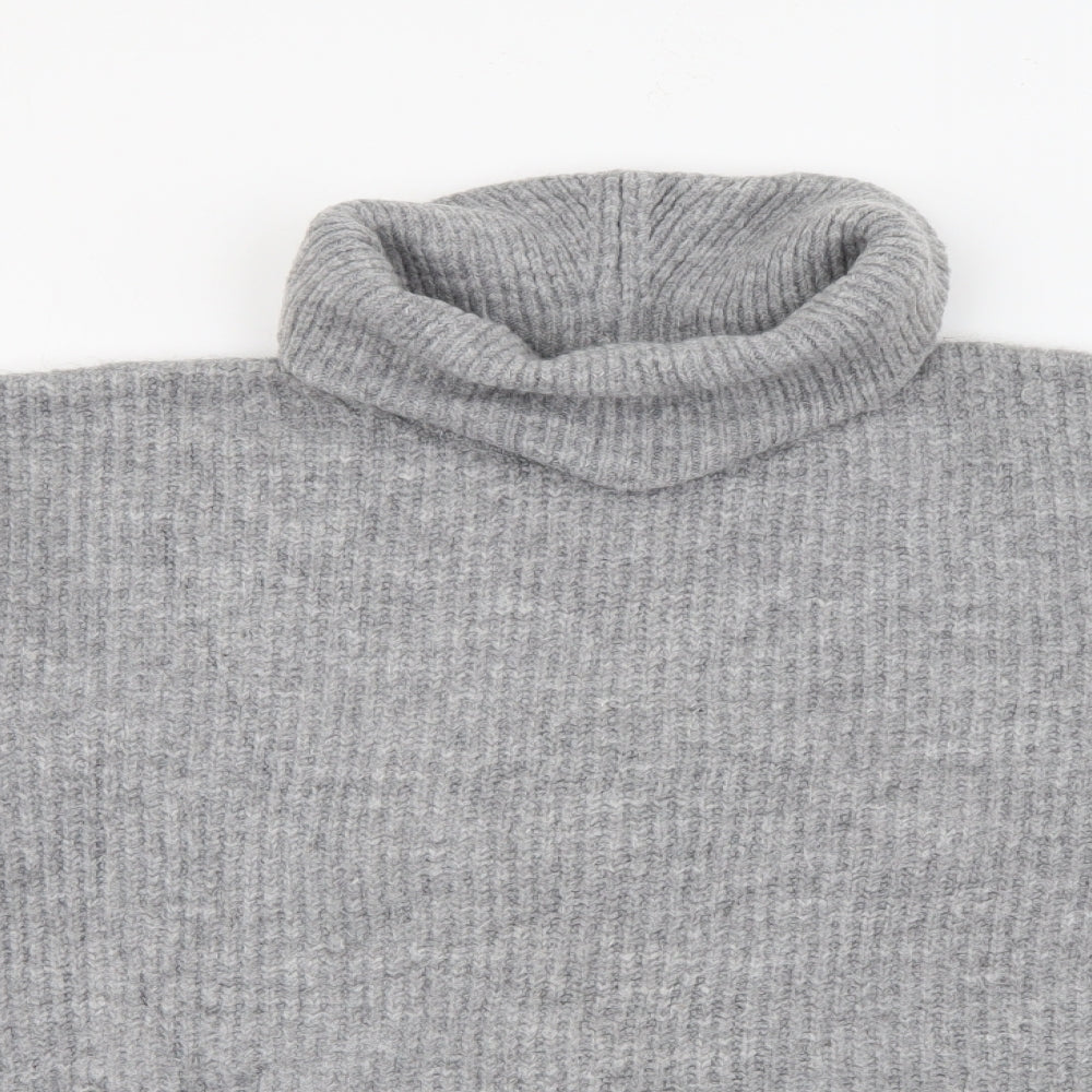 Womens UK Size S New Look Grey Pullover Jumper