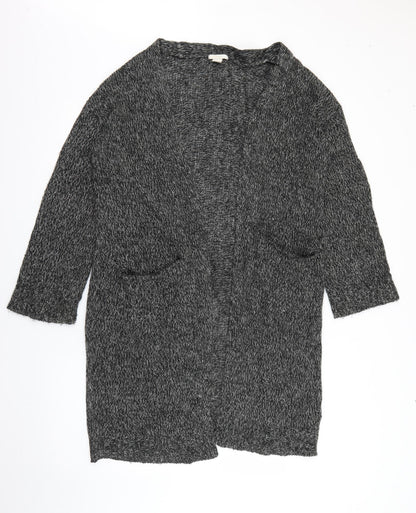 Womens UK Size S H&M Grey Cardigan Jumper