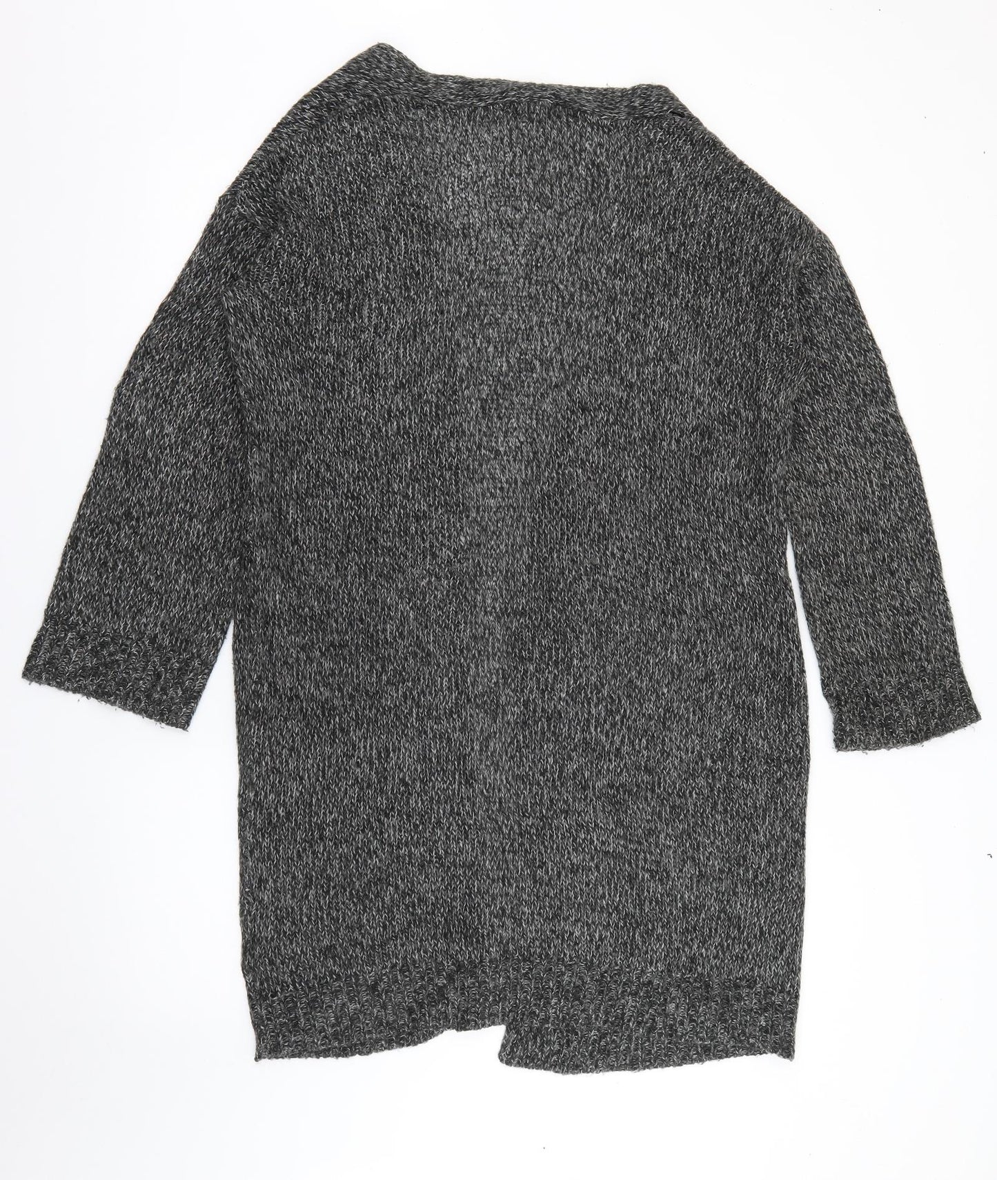 Womens UK Size S H&M Grey Cardigan Jumper