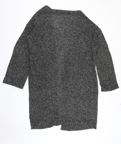 Womens UK Size S H&M Grey Cardigan Jumper