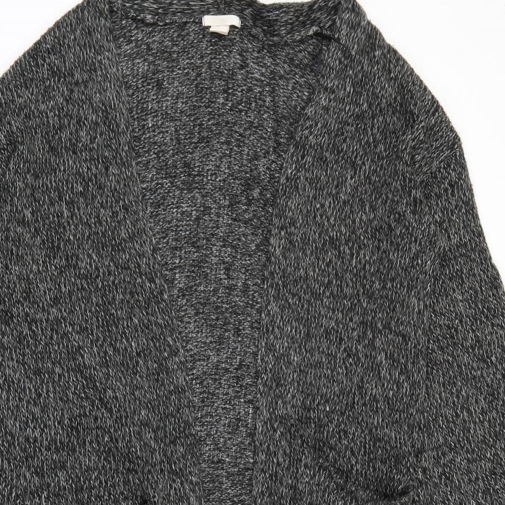 Womens UK Size S H&M Grey Cardigan Jumper