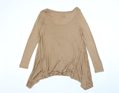 Womens UK Size 10 NEXT Brown Pullover Jumper