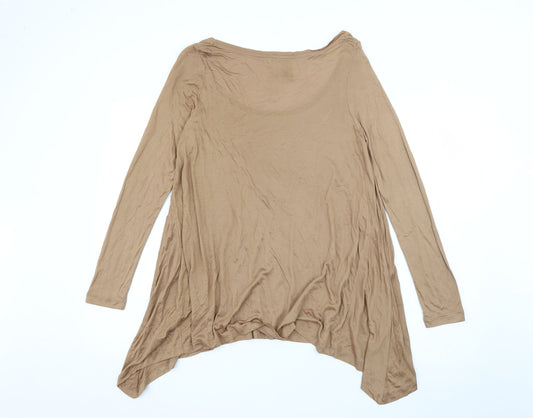 Womens UK Size 10 NEXT Brown Pullover Jumper