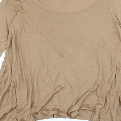 Womens UK Size 10 NEXT Brown Pullover Jumper