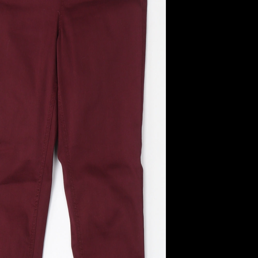 Dunnes Stores Womens Purple  Cotton Jegging Jeans Size 14 L30 in Regular