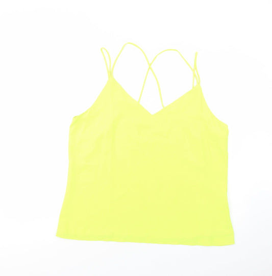 F&F Womens Green  Polyester Camisole Blouse Size 18 V-Neck