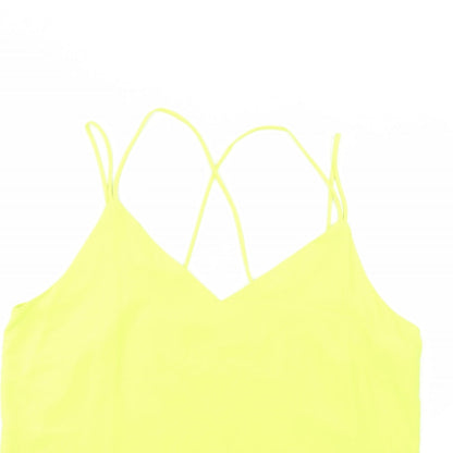 F&F Womens Green  Polyester Camisole Blouse Size 18 V-Neck