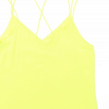 F&F Womens Green  Polyester Camisole Blouse Size 18 V-Neck