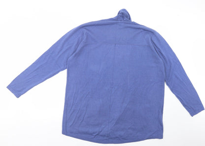 Womens UK Size XL Cashmasoft Blue Cardigan Jumper