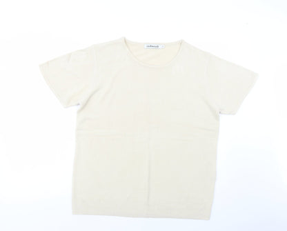 Womens UK Size XL Cashmasoft Beige Pullover Jumper