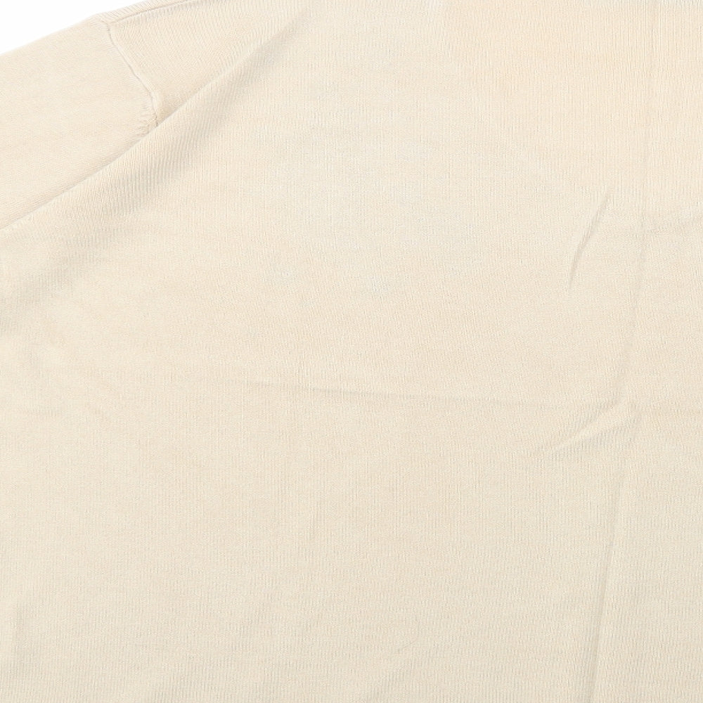 Womens UK Size XL Cashmasoft Beige Pullover Jumper