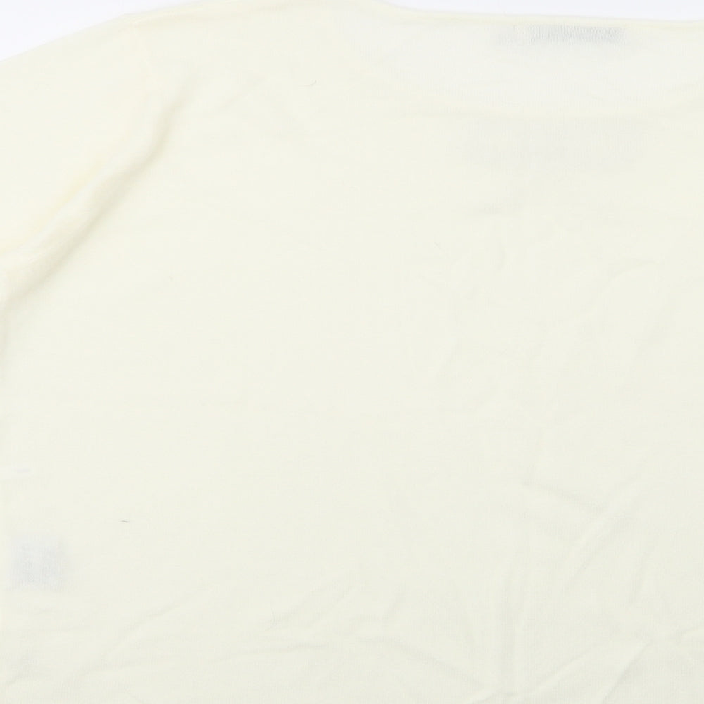 Womens UK Size XL Cashmasoft Ivory Pullover Jumper