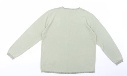 Womens UK Size L Amoretti Green Pullover Jumper
