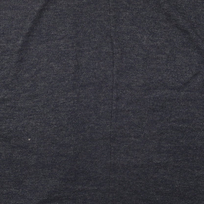 Primark Womens Grey V-Neck  Polyester Cardigan Jumper Size 6