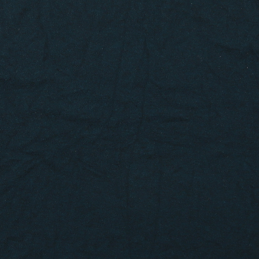 Primark Womens Green Crew Neck  Polyester Pullover Jumper Size 12