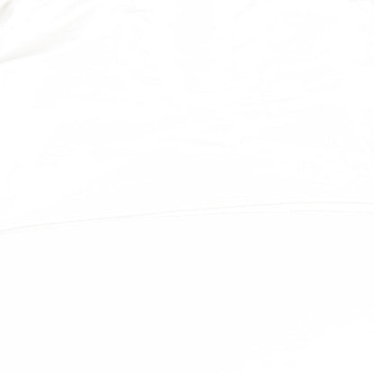 Boohoo Womens White Colourblock Polyester Pullover Sweatshirt Size 10  Pullover - Cropped