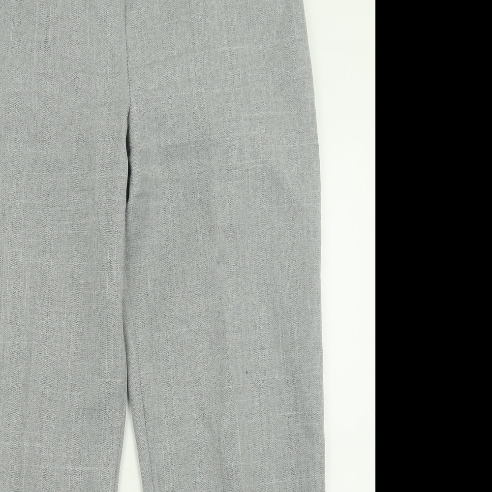 Autonomy Womens Grey  Polyester Trousers  Size 14 L27 in Regular