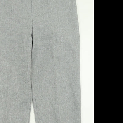 Autonomy Womens Grey  Polyester Trousers  Size 14 L27 in Regular