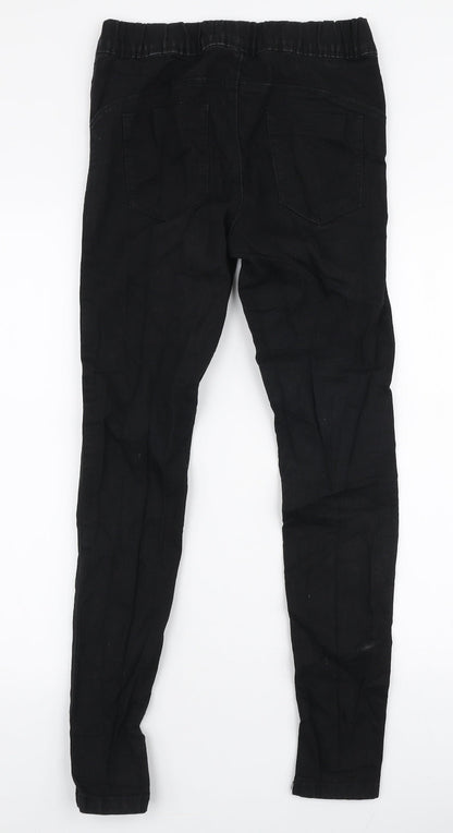 Denim & Co Womens Black  Cotton Jegging Jeans Size 10 L28 in Slim