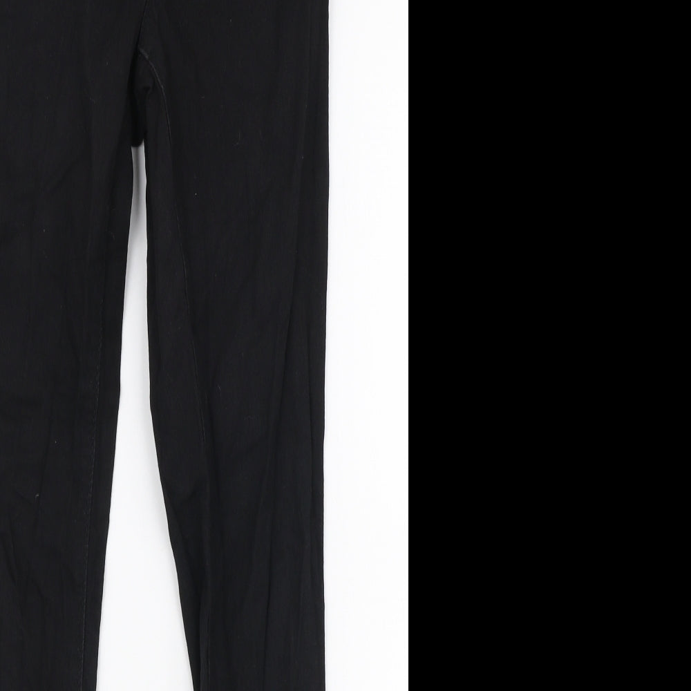 Denim & Co Womens Black  Cotton Jegging Jeans Size 10 L28 in Slim