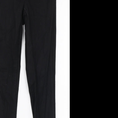 Denim & Co Womens Black  Cotton Jegging Jeans Size 10 L28 in Slim