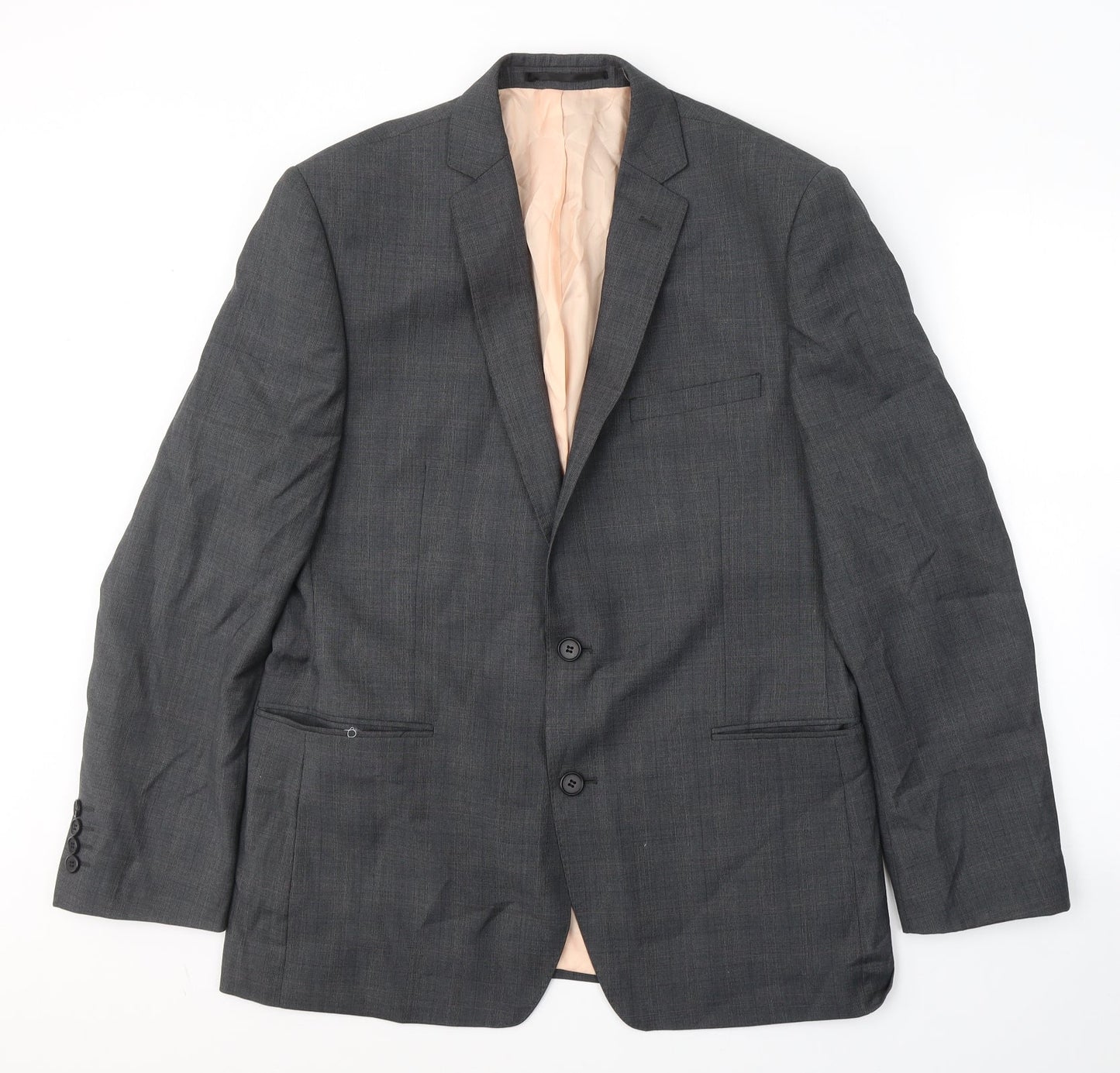 Mens UK Size S French Connection Regular Grey Suit Jacket