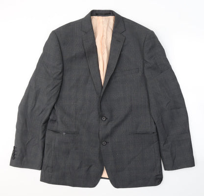 Mens UK Size S French Connection Regular Grey Suit Jacket