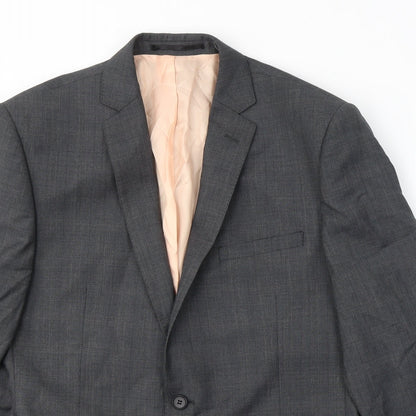 Mens UK Size S French Connection Regular Grey Suit Jacket