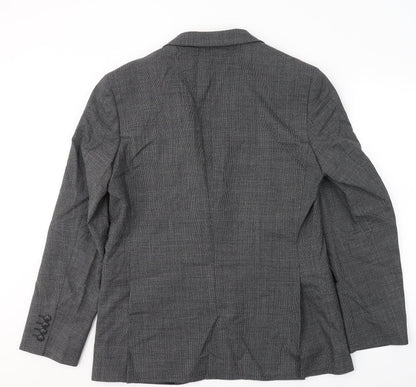 Mens UK Size L Marks and Spencer Regular Grey Suit Jacket