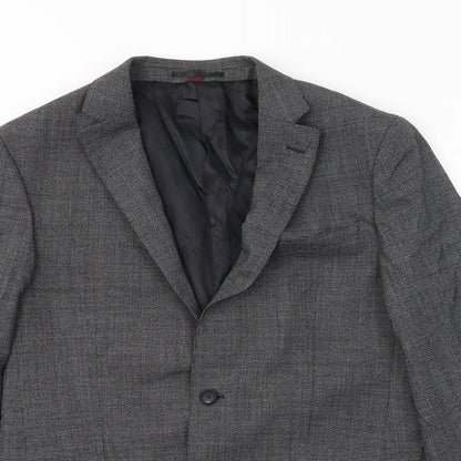 Mens UK Size L Marks and Spencer Regular Grey Suit Jacket