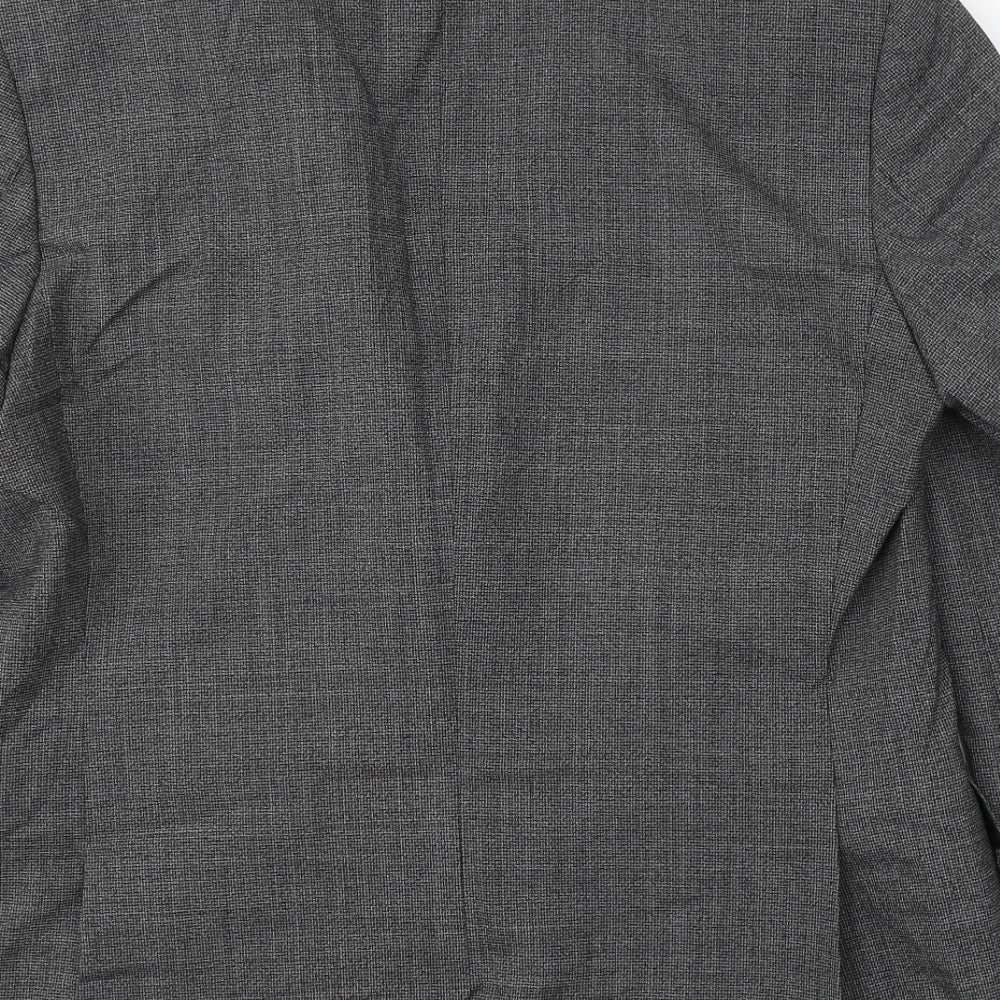 Mens UK Size L Marks and Spencer Regular Grey Suit Jacket