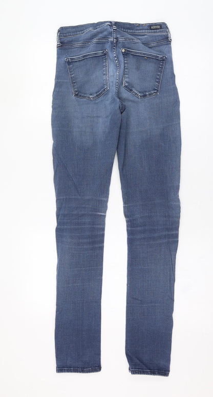 Womens UK Size 29 H&M Regular Fit Skinny Blue Jeans